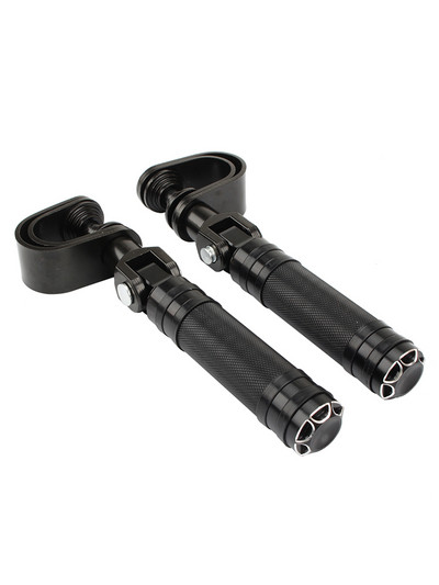 25mm-32mm Suporturi de picior pentru autostradă pentru motociclete, reglabile pentru protecția motorului, suport pentru suport pentru picioare pentru bară de accident pentru Harley Sportster Softail Dyna