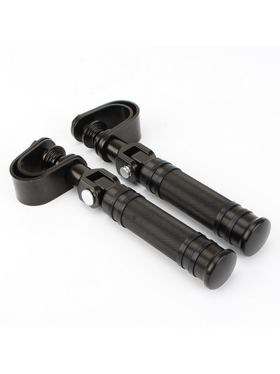 25mm-32mm Suporturi de picior pentru autostradă pentru motociclete, reglabile pentru protecția motorului, suport pentru suport pentru picioare pentru bară de accident pentru Harley Sportster Softail Dyna