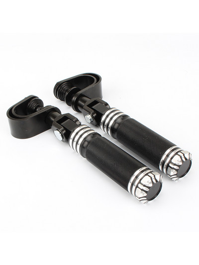 25mm-32mm Suporturi de picior pentru autostradă pentru motociclete, reglabile pentru protecția motorului, suport pentru suport pentru picioare pentru bară de accident pentru Harley Sportster Softail Dyna