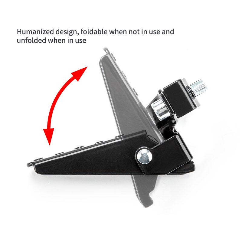 1 pereche de suporturi de picioare pliabile pentru motociclete retro, pedale de absorbție a șocurilor, piese modificate