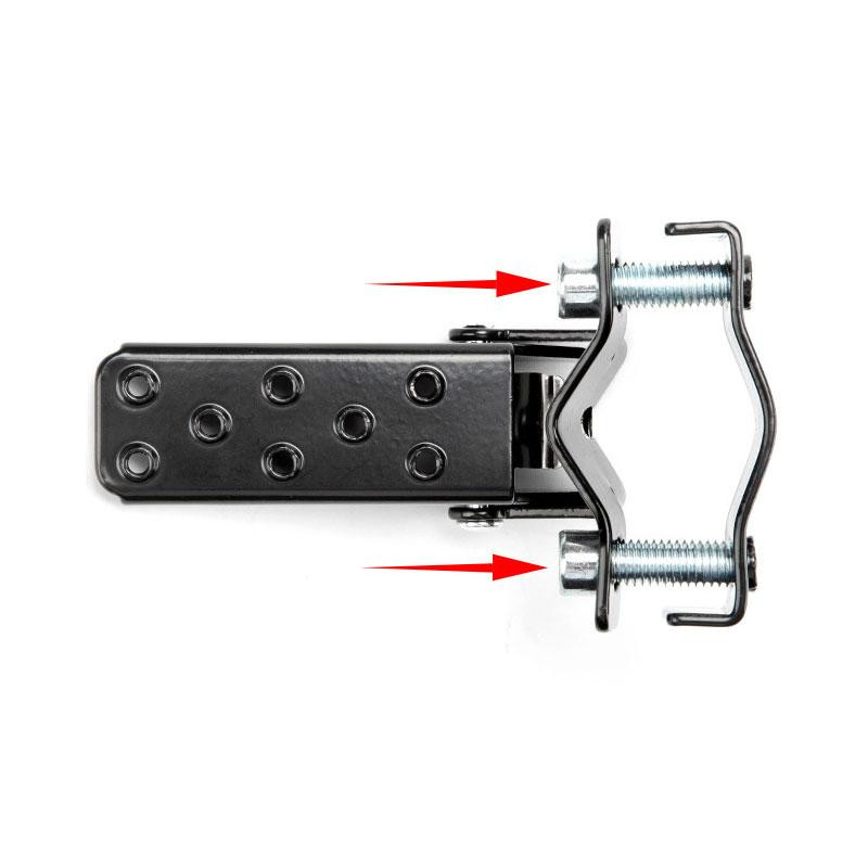 1 pereche de suporturi de picioare pliabile pentru motociclete retro, pedale de absorbție a șocurilor, piese modificate