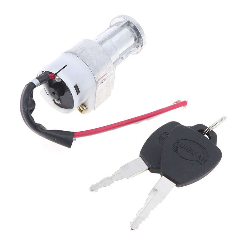 Jõuline akulaadija minilukk 2 võtmega mootorratta elektrilise jalgrattatõukeratta e-jalgratta elektrilise lukutarvikute jaoks