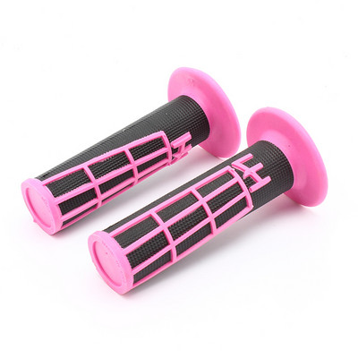 Mâner încrucișat pentru motocicletă, 9 culori, mânere universale pentru Dirt Pit Bike, ghidon colorat din cauciuc pentru GEL GP MX Grip Accesorii pentru motocross