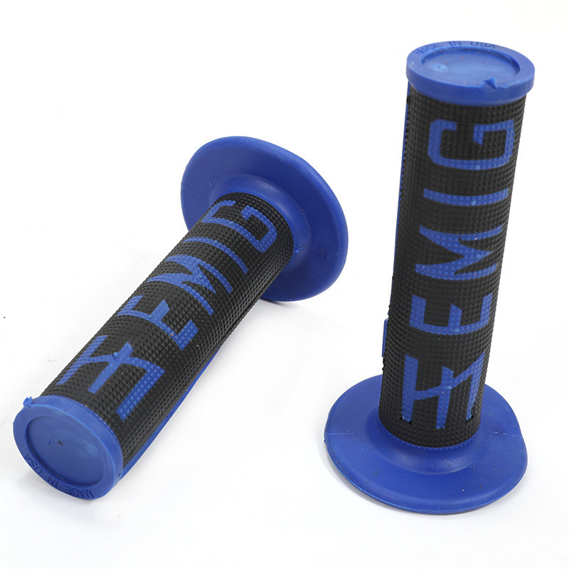 Mâner încrucișat pentru motocicletă, 9 culori, mânere universale pentru Dirt Pit Bike, ghidon colorat din cauciuc pentru GEL GP MX Grip Accesorii pentru motocross