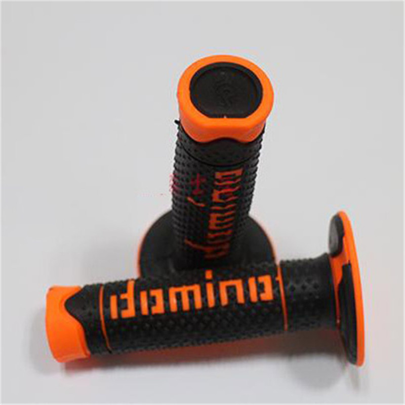 Piese de mânere de motocross de curse pentru ghidon de motocicletă Domino Grip 7/8 "22MM din cauciuc Dirt Pit Bike Bară de mâner Accesorii pentru motociclete