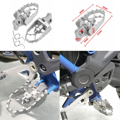 Заготовки с широки колчета за крака Педали Подложки за крака за BMW F750GS F850GS R1250GS R1200GS 2013-2021 2017 2018 2019 2020