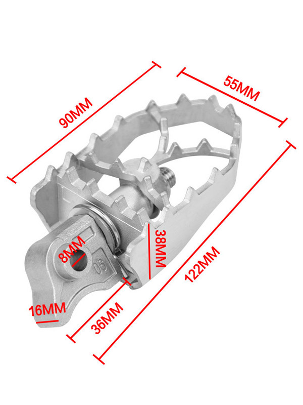 Suporturi late de picior Pedale Suport pentru picioare pentru BMW F750GS F850GS R1250GS R1200GS 2013-2021 2017 2018 2019 2020