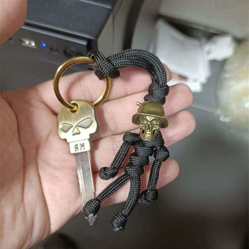 1 bucă craniu motocicletă netăiat lamă din alamă cheie goală embrion potrivit pentru motocicleta Honda