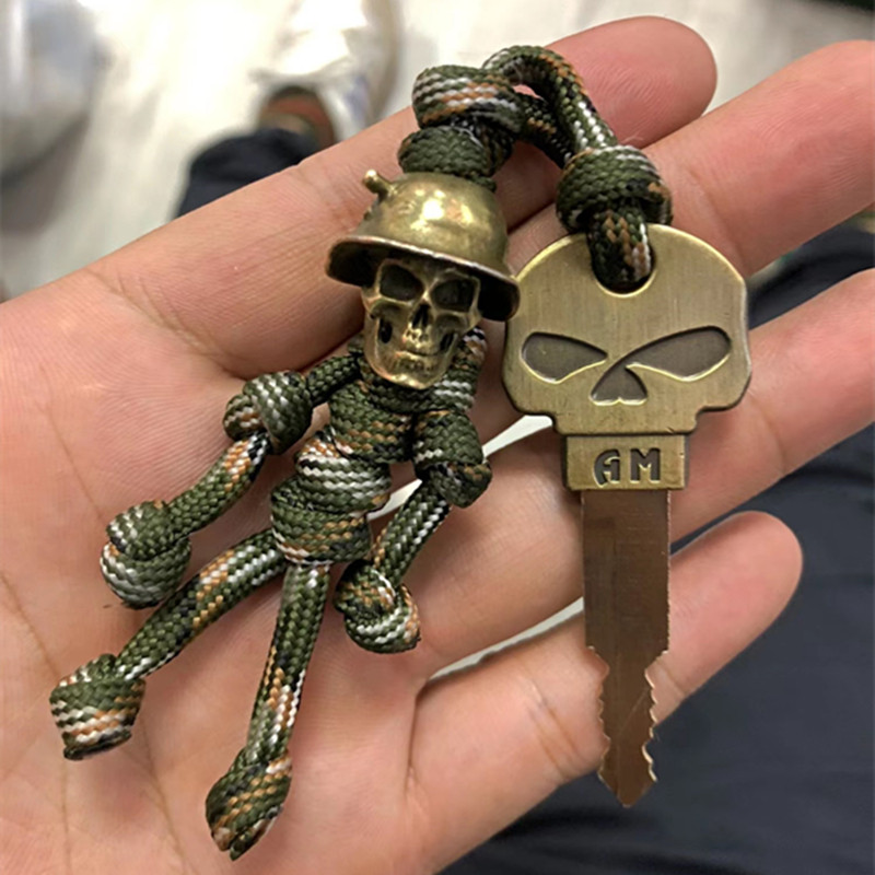 1 bucă craniu motocicletă netăiat lamă din alamă cheie goală embrion potrivit pentru motocicleta Honda