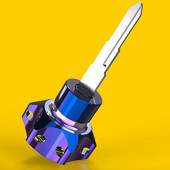 Universal Motociclete Cheie CNC Bit Breloc Hexagon Ars Titan Cheie Cap Carcasă Motocicletă Breloc Refit Accesorii