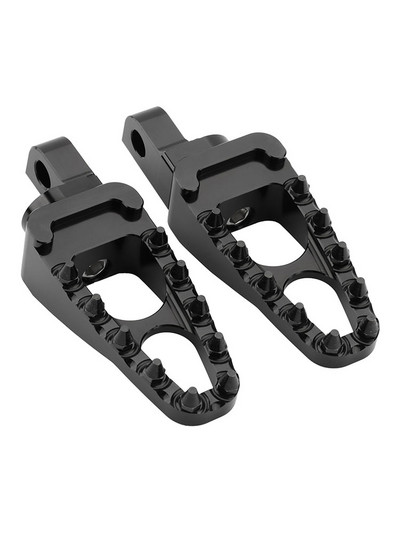 Suport pentru picioare pentru motociclete Pedale MX Wide pentru suport pentru picioare Spike negru pentru Harley Sportster 883 XL1200 XL883 Softail Blackline Breakout Rocker