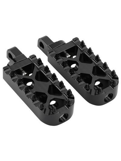Suport pentru picioare pentru motociclete Pedale MX Wide pentru suport pentru picioare Spike negru pentru Harley Sportster 883 XL1200 XL883 Softail Blackline Breakout Rocker