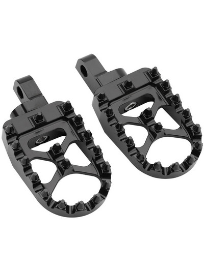 Suport pentru picioare pentru motociclete Pedale MX Wide pentru suport pentru picioare Spike negru pentru Harley Sportster 883 XL1200 XL883 Softail Blackline Breakout Rocker