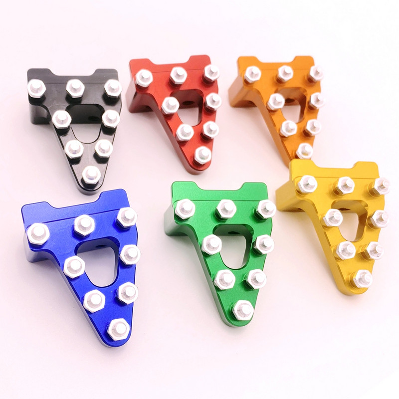 Sfaturi pentru pedale de frână spate CNC pentru motociclete pentru Honda CRF50 CRF 50 XR50 Pit Bikes Negru Roșu Verde Albastru