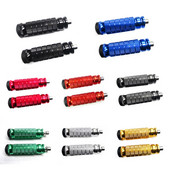 1 pereche de suporturi pe spate pentru motociclete din aluminiu CNC, suport pentru picioare, suporturi pentru picioare, pedale pentru motocicleta Yamaha modificată