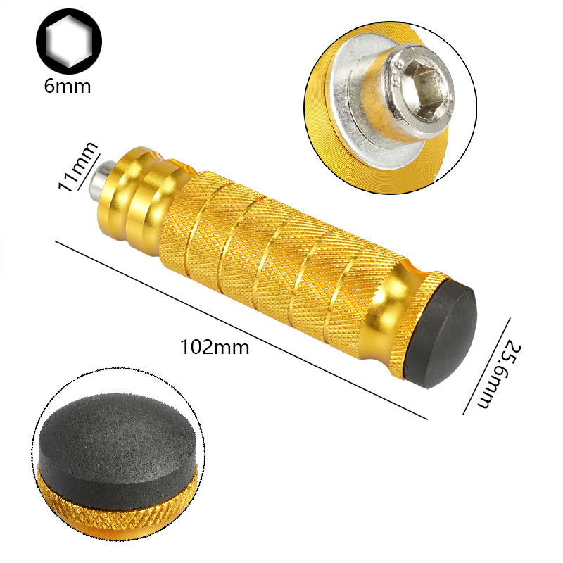 1 pereche de suporturi pe spate pentru motociclete din aluminiu CNC, suport pentru picioare, suporturi pentru picioare, pedale pentru motocicleta Yamaha modificată