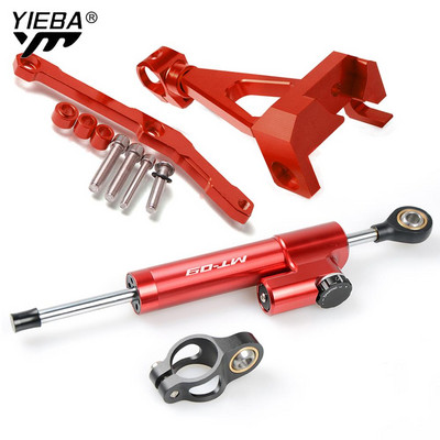 MT-09 Suport de fixare a amortizorului de direcție pentru motocicletă PENTRU YAMAHA MT09 MT FZ 09 FZ09 FZ-09 2013-2020 2019 2018 2017 2016 2015