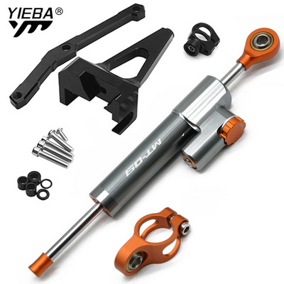 MT-09 Suport de fixare a amortizorului de direcție pentru motocicletă PENTRU YAMAHA MT09 MT FZ 09 FZ09 FZ-09 2013-2020 2019 2018 2017 2016 2015