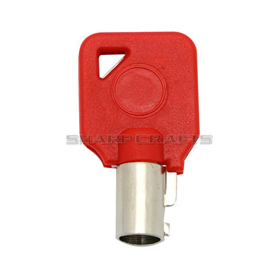 Cheie netăiată pentru motocicletă negru/roșu Lamă netăiată pentru Harley Touring Street Glide Road Glide Road King Dyna Softail Fat Boy V-Rod