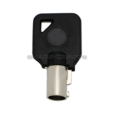 Cheie netăiată pentru motocicletă negru/roșu Lamă netăiată pentru Harley Touring Street Glide Road Glide Road King Dyna Softail Fat Boy V-Rod