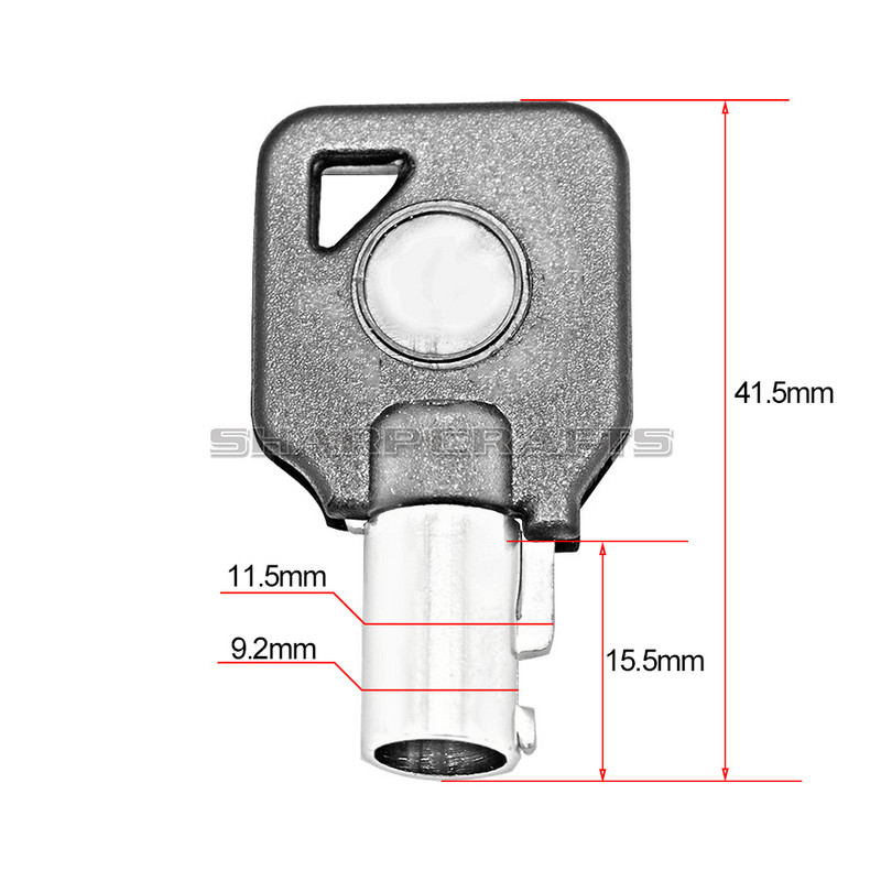 Cheie netăiată pentru motocicletă negru/roșu Lamă netăiată pentru Harley Touring Street Glide Road Glide Road King Dyna Softail Fat Boy V-Rod