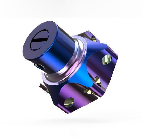 Accesorii universale pentru motociclete CNC Cheie Bit Hexagon Burnt Titanium Cheie Cap 125 Vârf Cheie Motocicletă Cheie Cap Refit Bunuri