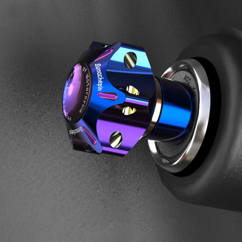 Accesorii universale pentru motociclete CNC Cheie Bit Hexagon Burnt Titanium Cheie Cap 125 Vârf Cheie Motocicletă Cheie Cap Refit Bunuri