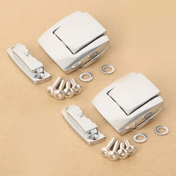 Μοτοσικλέτα ξυραφιού King Trunk Latches For Harley Tour Pak Touring Road Electra Glide Ultra FLHX FLTR 1980-2013