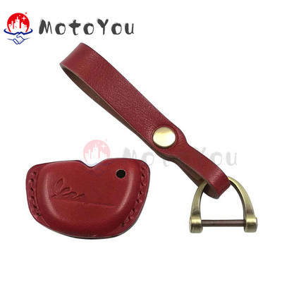 Carcasă pentru chei pentru motociclete Husă din piele Breloc pentru chei Accesorii pentru toate modelele Vespa GTS LX LXV 50 125 250 300 GTS 300ie