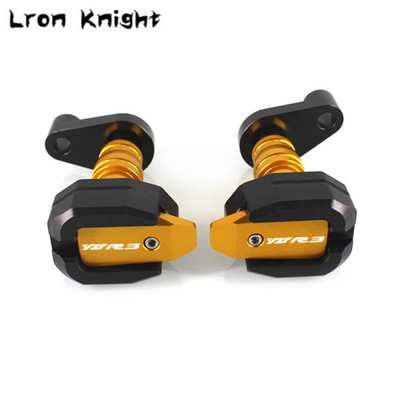 Pentru YAMAHA YZF-R3 YZFR3 YZF R3 2015-2018 Motocicletă CNC Cadrul de protecție împotriva căderii Glisor Carenat Protector Anti-Accident Pad