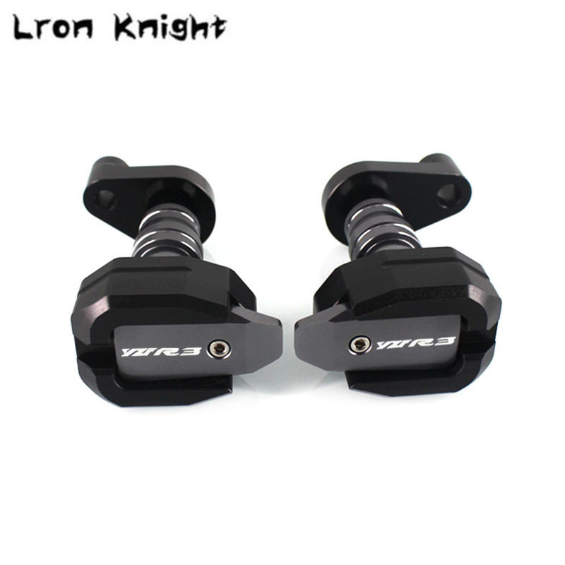 Pentru YAMAHA YZF-R3 YZFR3 YZF R3 2015-2018 Motocicletă CNC Cadrul de protecție împotriva căderii Glisor Carenat Protector Anti-Accident Pad