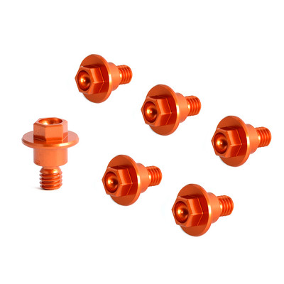NICECNC M6*12 șurub de protecție a furcii față pentru KTM SX SXF XC XCF EXC EXCF XCW XCFW 125 150 200 250 300 350 400 450 500 530 00-22