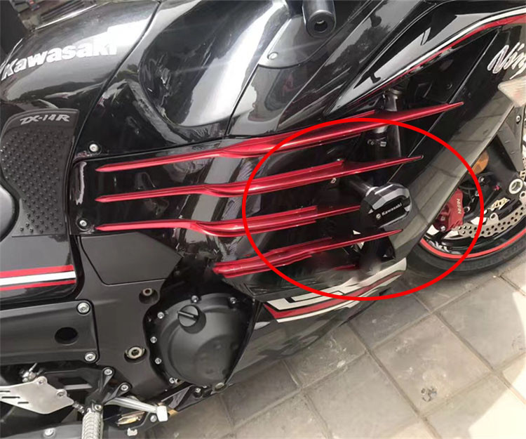 Pentru KAWASAKI GTR1400 GTR 1400 ZX-14R ZX14R NINJA1400 ZZR1400 CNC Cadran de protecție împotriva căderii Slider Careing Guard Protector de accident