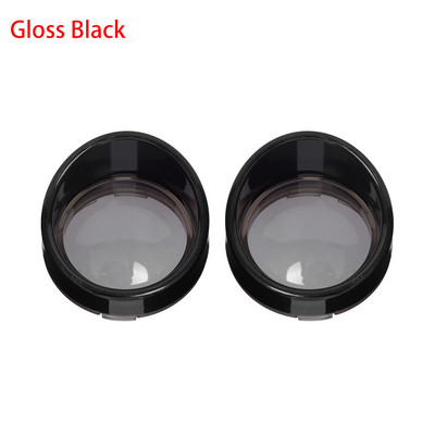 2 buc. lumini de semnalizare pentru motocicletă, lentile, capac, inele pentru viziere, pentru Harley Touring FLHR FXRT Sportster XL Dyna Softail FLHX