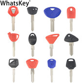 WhatsKey Înlocuiește cheia de motocicletă cu lamă goală netăiată pentru Suzuki pentru Honda pentru Kawasaki pentru Ducati pentru Aprilia pentru BMW pentru Yamaha