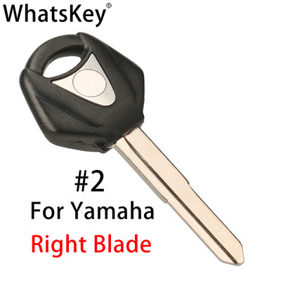 WhatsKey Înlocuiește cheia de motocicletă cu lamă goală netăiată pentru Suzuki pentru Honda pentru Kawasaki pentru Ducati pentru Aprilia pentru BMW pentru Yamaha