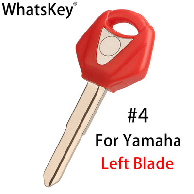 WhatsKey Înlocuiește cheia de motocicletă cu lamă goală netăiată pentru Suzuki pentru Honda pentru Kawasaki pentru Ducati pentru Aprilia pentru BMW pentru Yamaha