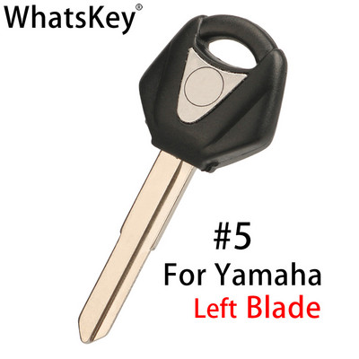 WhatsKey Înlocuiește cheia de motocicletă cu lamă goală netăiată pentru Suzuki pentru Honda pentru Kawasaki pentru Ducati pentru Aprilia pentru BMW pentru Yamaha