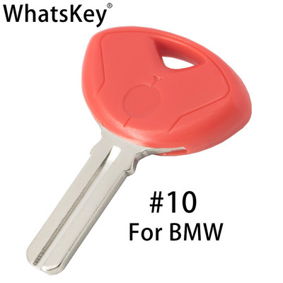 WhatsKey Înlocuiește cheia de motocicletă cu lamă goală netăiată pentru Suzuki pentru Honda pentru Kawasaki pentru Ducati pentru Aprilia pentru BMW pentru Yamaha