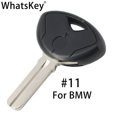 WhatsKey Înlocuiește cheia de motocicletă cu lamă goală netăiată pentru Suzuki pentru Honda pentru Kawasaki pentru Ducati pentru Aprilia pentru BMW pentru Yamaha