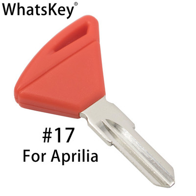 WhatsKey Înlocuiește cheia de motocicletă cu lamă goală netăiată pentru Suzuki pentru Honda pentru Kawasaki pentru Ducati pentru Aprilia pentru BMW pentru Yamaha