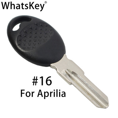 WhatsKey Înlocuiește cheia de motocicletă cu lamă goală netăiată pentru Suzuki pentru Honda pentru Kawasaki pentru Ducati pentru Aprilia pentru BMW pentru Yamaha