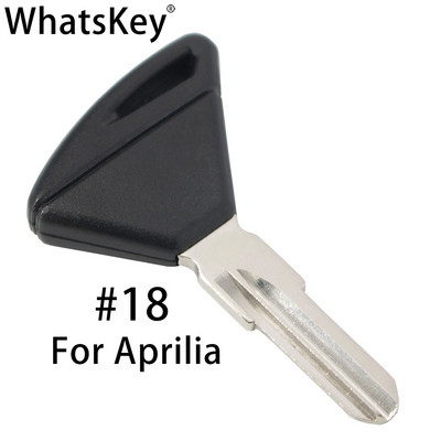 WhatsKey Înlocuiește cheia de motocicletă cu lamă goală netăiată pentru Suzuki pentru Honda pentru Kawasaki pentru Ducati pentru Aprilia pentru BMW pentru Yamaha
