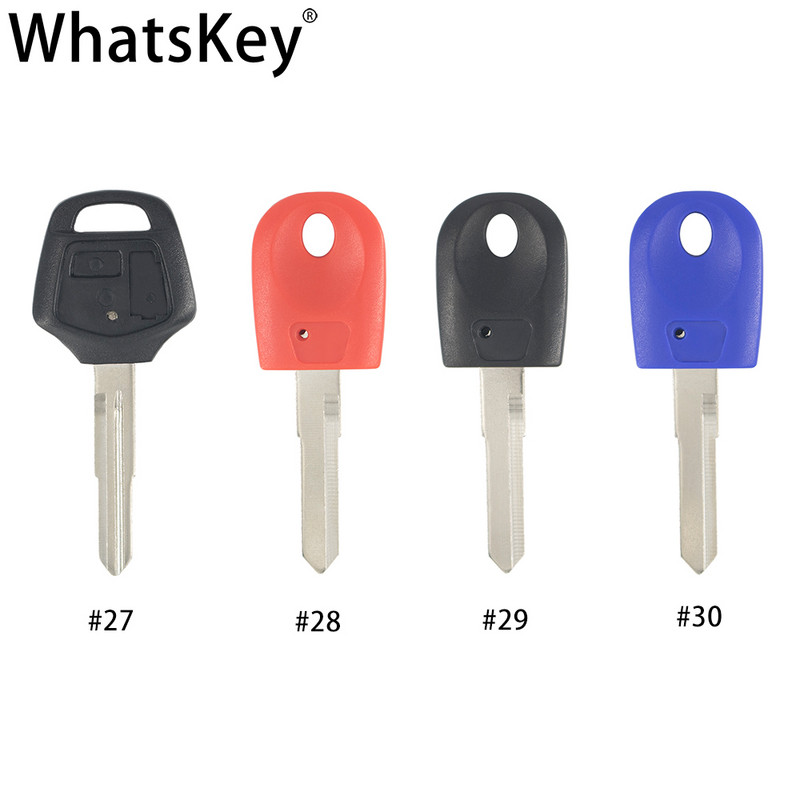 WhatsKey Înlocuiește cheia de motocicletă cu lamă goală netăiată pentru Suzuki pentru Honda pentru Kawasaki pentru Ducati pentru Aprilia pentru BMW pentru Yamaha
