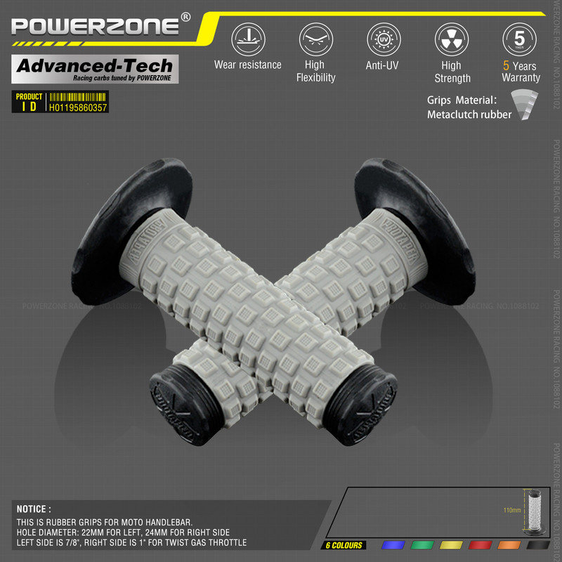 MX gel ca pentru 7/8" ghidon albastru deschis mânere de pernă mx pentru motocicletă moto supermoto pitbike dirt pit bike transport gratuit