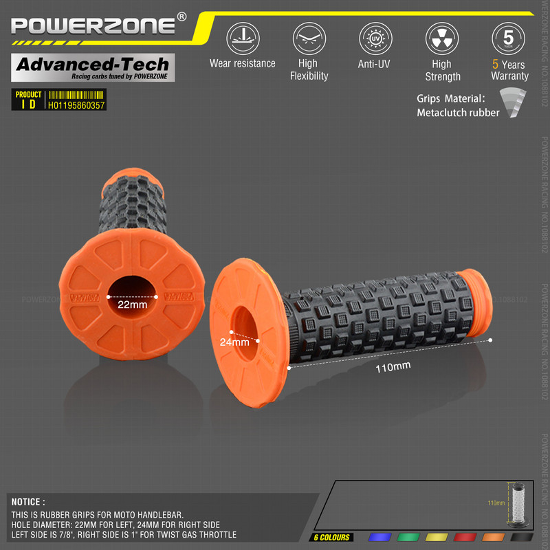 MX gel ca pentru 7/8" ghidon albastru deschis mânere de pernă mx pentru motocicletă moto supermoto pitbike dirt pit bike transport gratuit