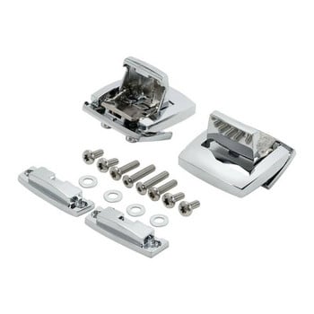 Πακέτο μοτοσυκλετών Trunk Lock Latches For Harley Tour Pak Touring CVO Road King Electra Street Glide Ultra FLHX FLTR FLHT 1980-2013