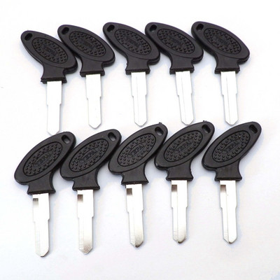 Pachet de 2/5/10 buc chei goale netăiate pentru unele scutere chinezești, motociclete, cu canale pentru lama dreaptă