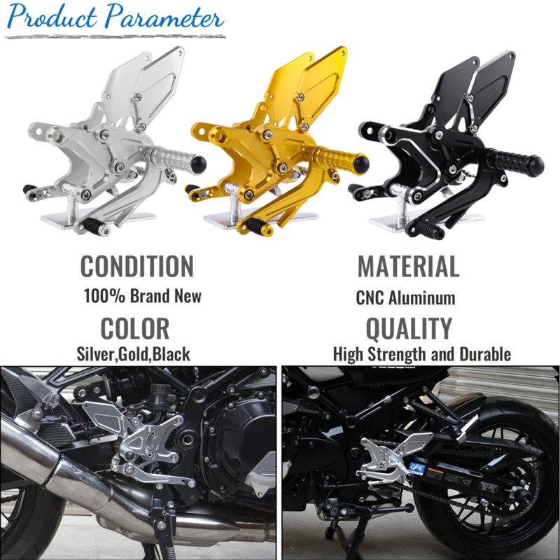 Pentru Kawasaki Z 900 Z900 RS Z900RS 2018-2023 Ajustare Picior Motociclete Suporturi Rearset Rearset Suport pentru picioare Accesorii