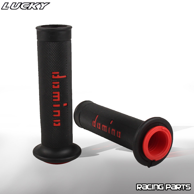 7/8 "22 24mm mâner pentru motociclete pentru KTM YAMAHA Universal Pit Bike Motocross Motocicletă din cauciuc GEL Domino Grip 9 culori